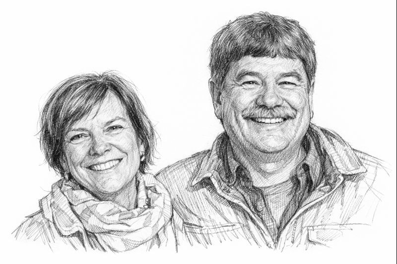 Cathy and Vernon, founders of Health Detectors